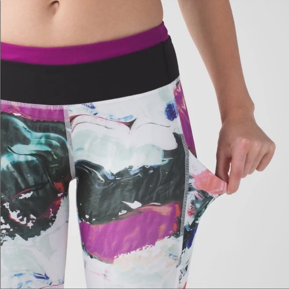 LULULEMON Speed Tight III Leggings in Pigment Wave